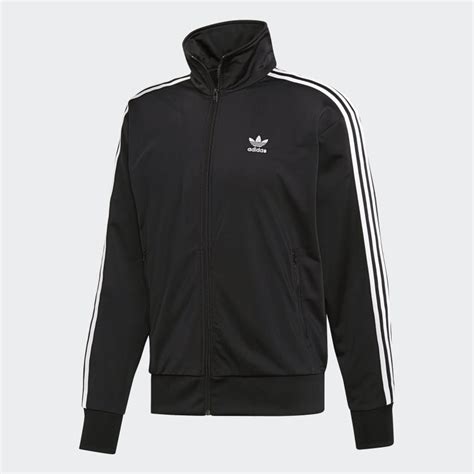 adidas firebird black jacket